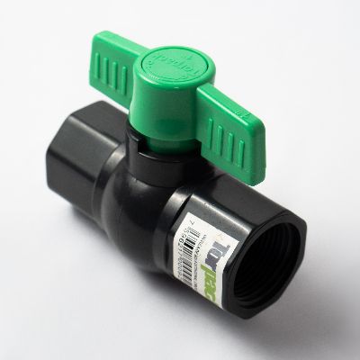 LLAVE DE BOLA PVC C/ROSCA  1¨